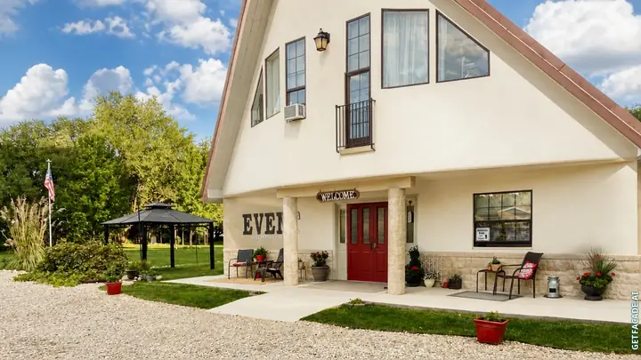 Transformed home exterior