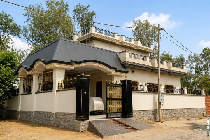 Eksterior rumah setelah diubah