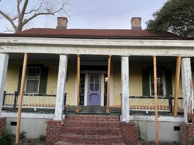 Original home exterior