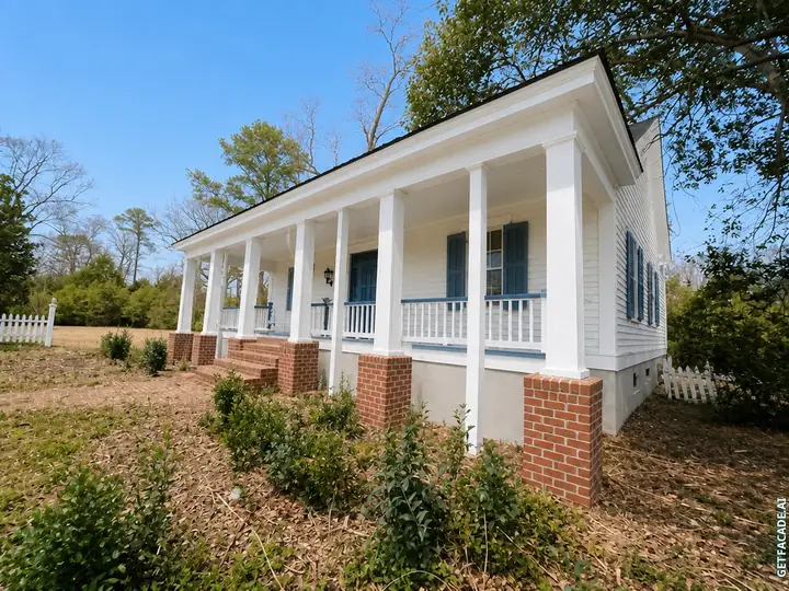 Transformed home exterior