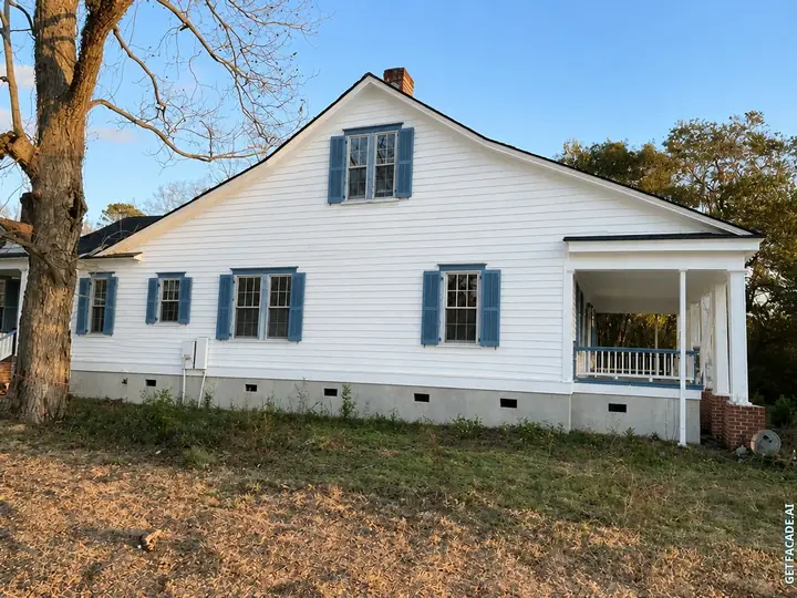 Transformed home exterior