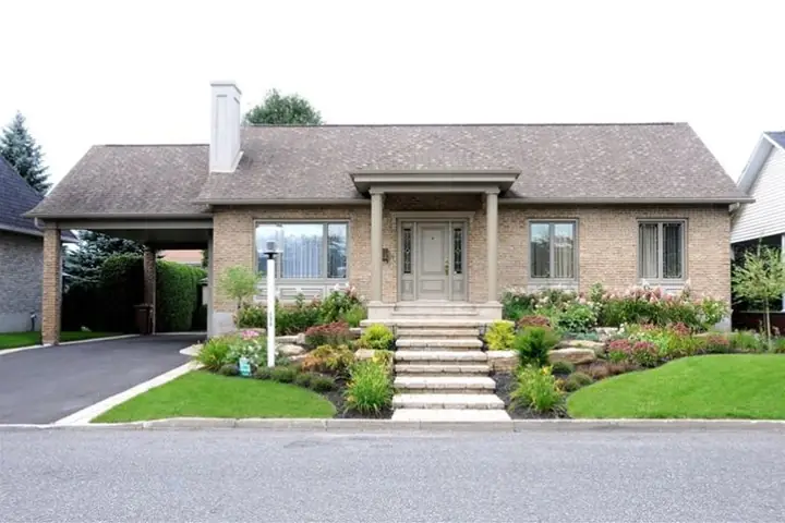 Original home exterior