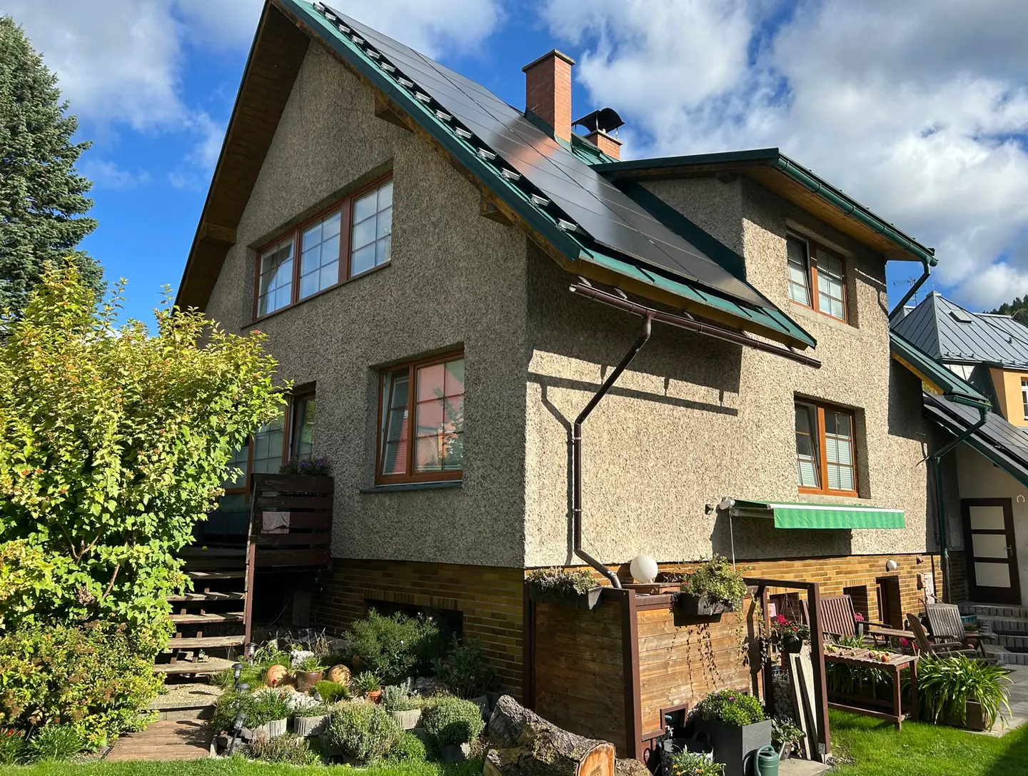 Oryginalna elewacja domu
